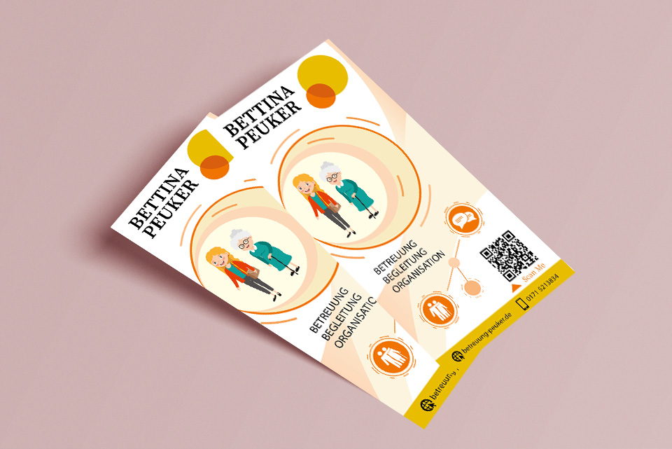 Falzflyer, 1-seitig, Print, Offsetdruck, UV-Lack, Veredelungen