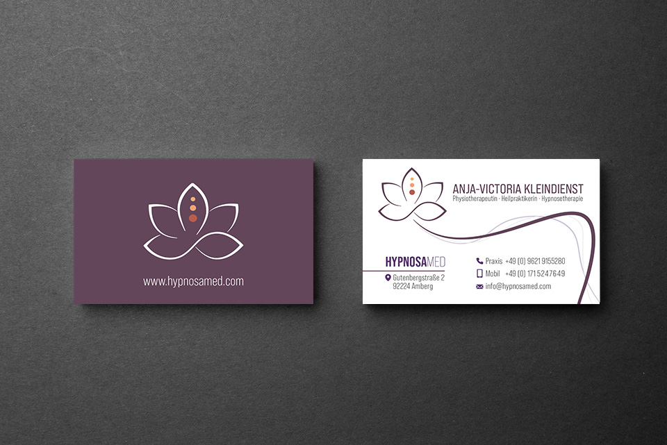 Visitenkarten, Relaunch Logo